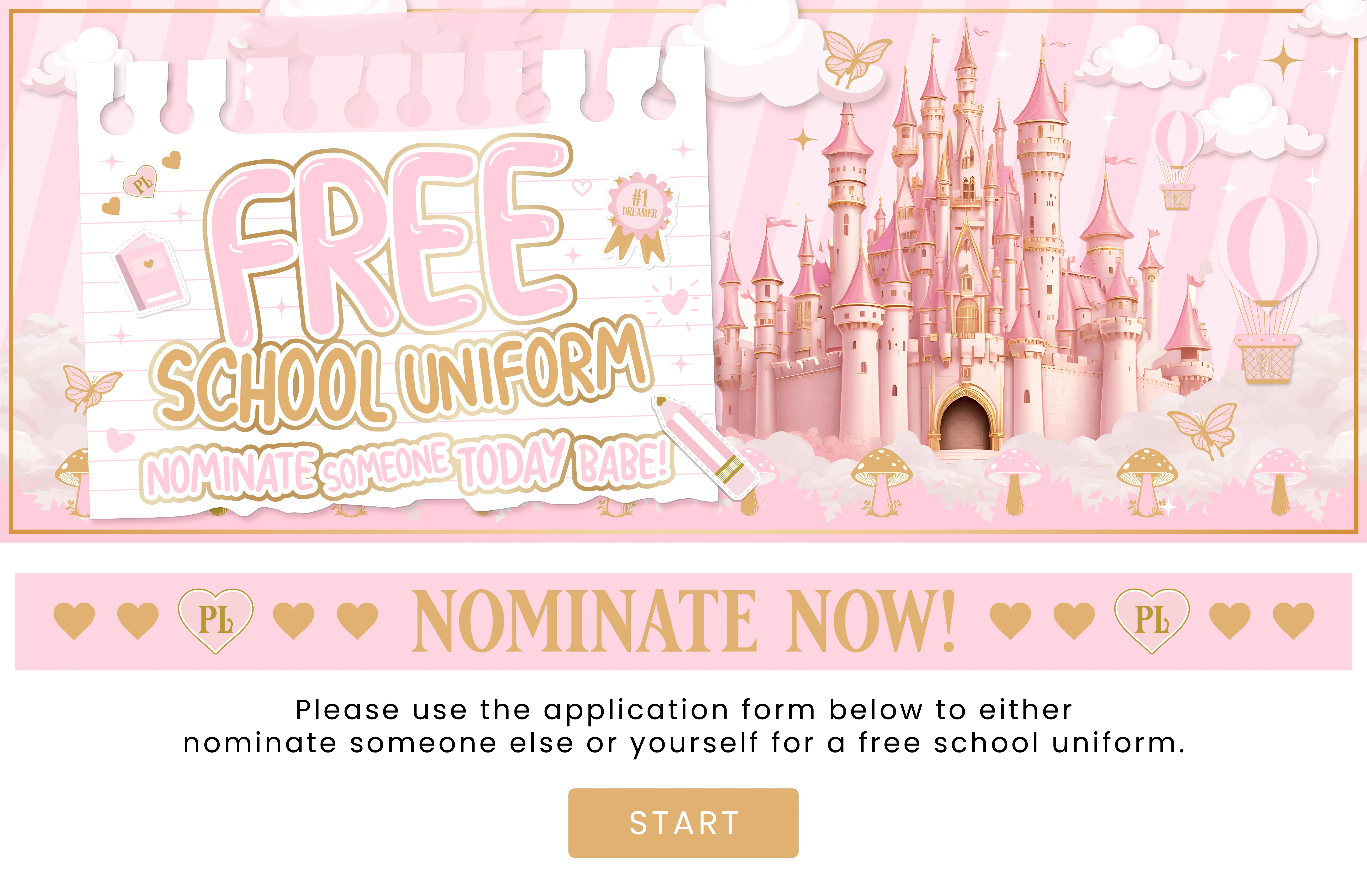 Free School Uniforms Application